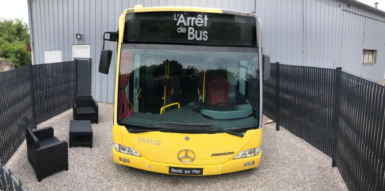 Villa L Arrêt de Bus Insolite&SPA à Berck Extérieur photo
